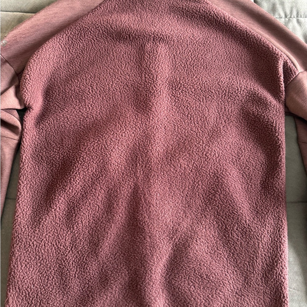 Adidas Performance Fleece Burgndy Zip Up Hoodie size Medium - Picture 9 of 9